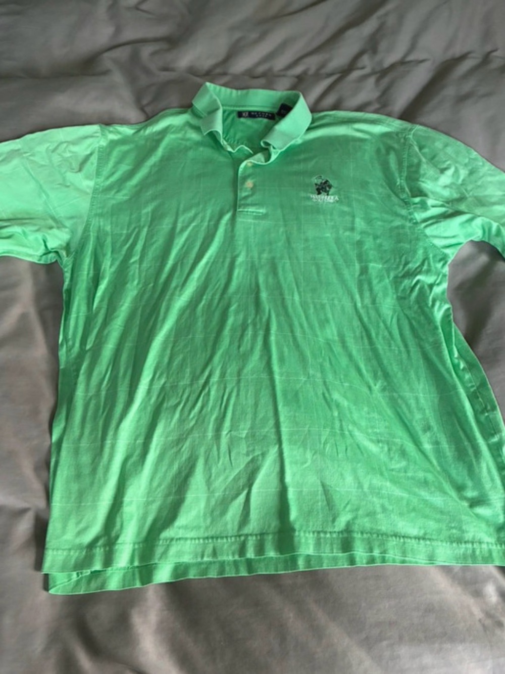 Men's Mint Green Polo Shirt from country club In Massachusetts